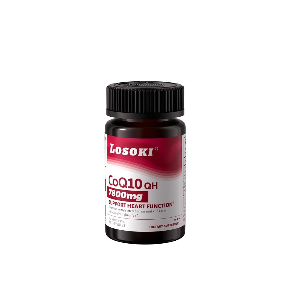 Losoki CoQ10 QH Heart Function Support - 30 Capsules - image 2