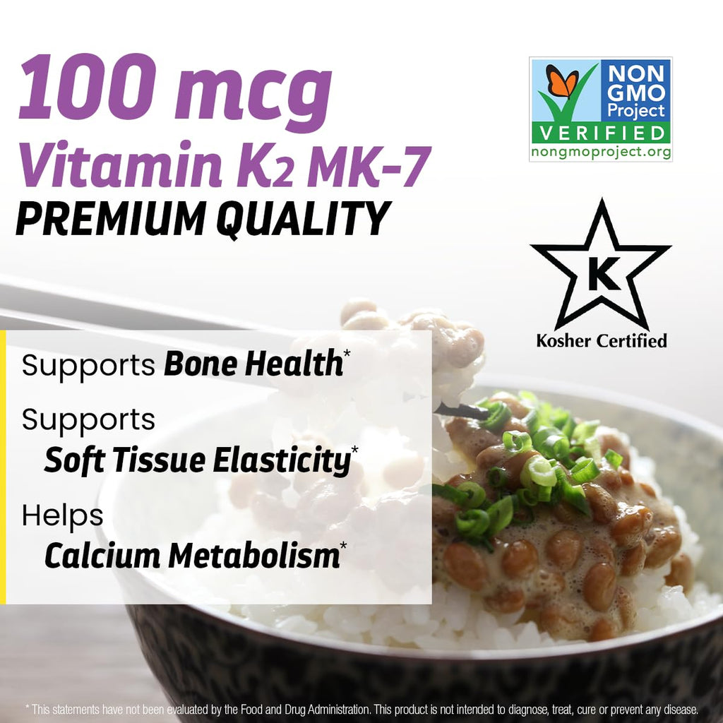 Dr’s Hope Dr's Hope Vitamin K2 MK4 & MK7 Bone Support - 90 Capsules - image 8