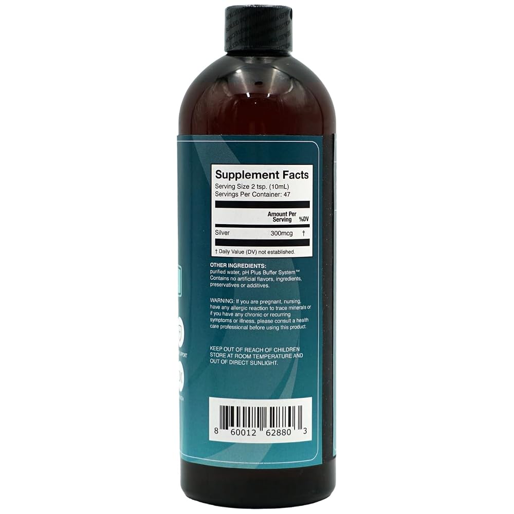 SILVIQ Structured Silver Water 30PPM Immune Support - 16 Fl Oz - image 2