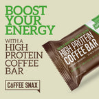 Coffee Snax Protein Coffee Energy Bar Peanut Butter - 12 Count - image 7