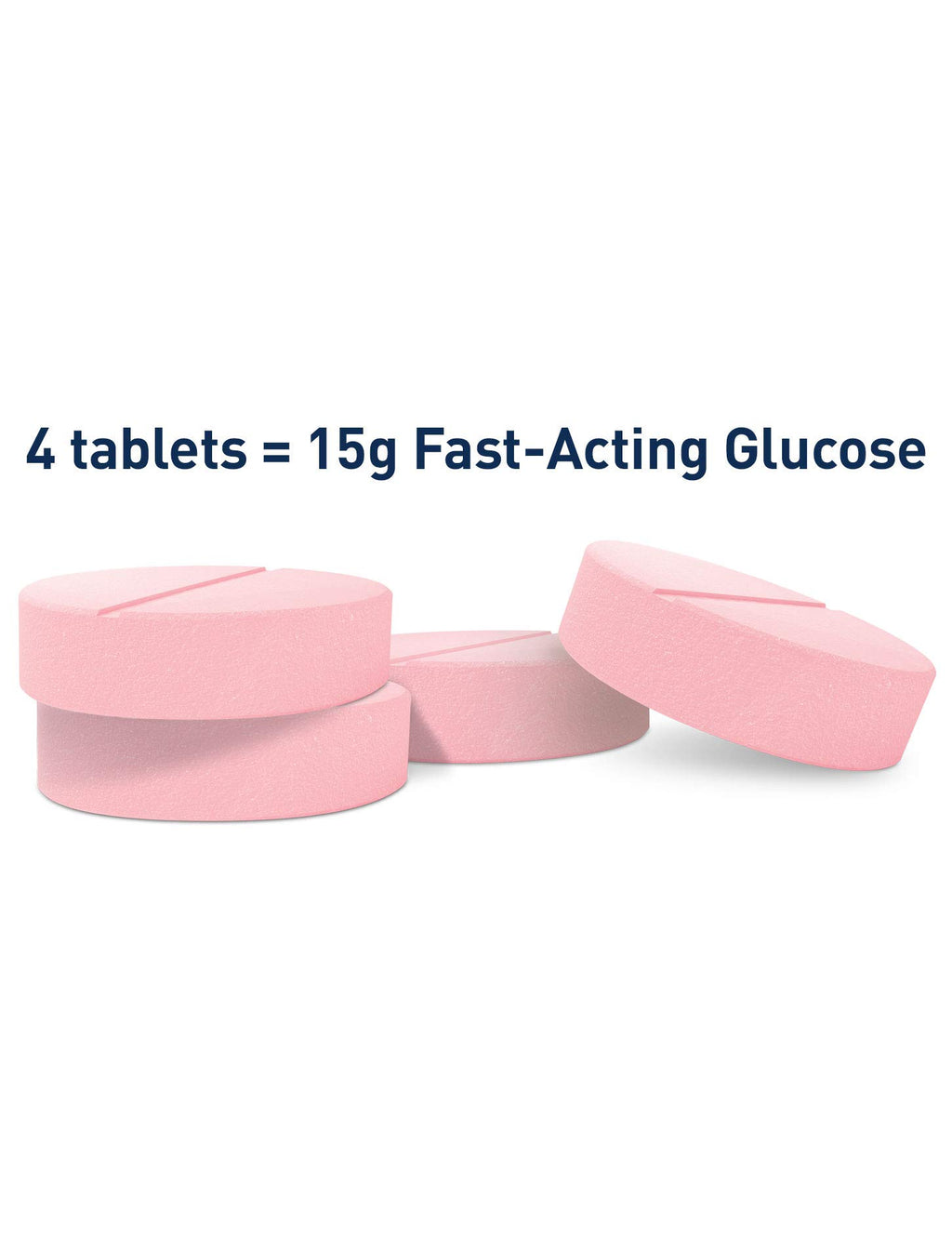TRUEplus Glucose Tablets Raspberry Flavor - 10ct Tube - image 6