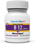 Superior Source Vitamin B-12 Methylcobalamin 2,500 mcg - 90 Tablets - image 4