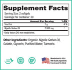 Peak Pure & Natural Black Seed Oil Supplement - 60 Capsules - image 4