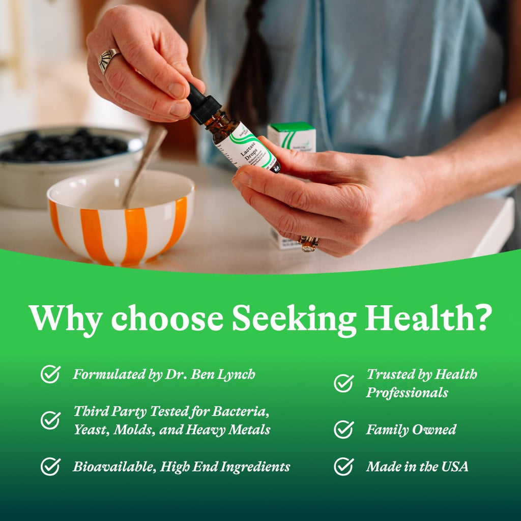 Seeking Health Lactase Drops Lactose Intolerance Aid - 52 Servings - image 6