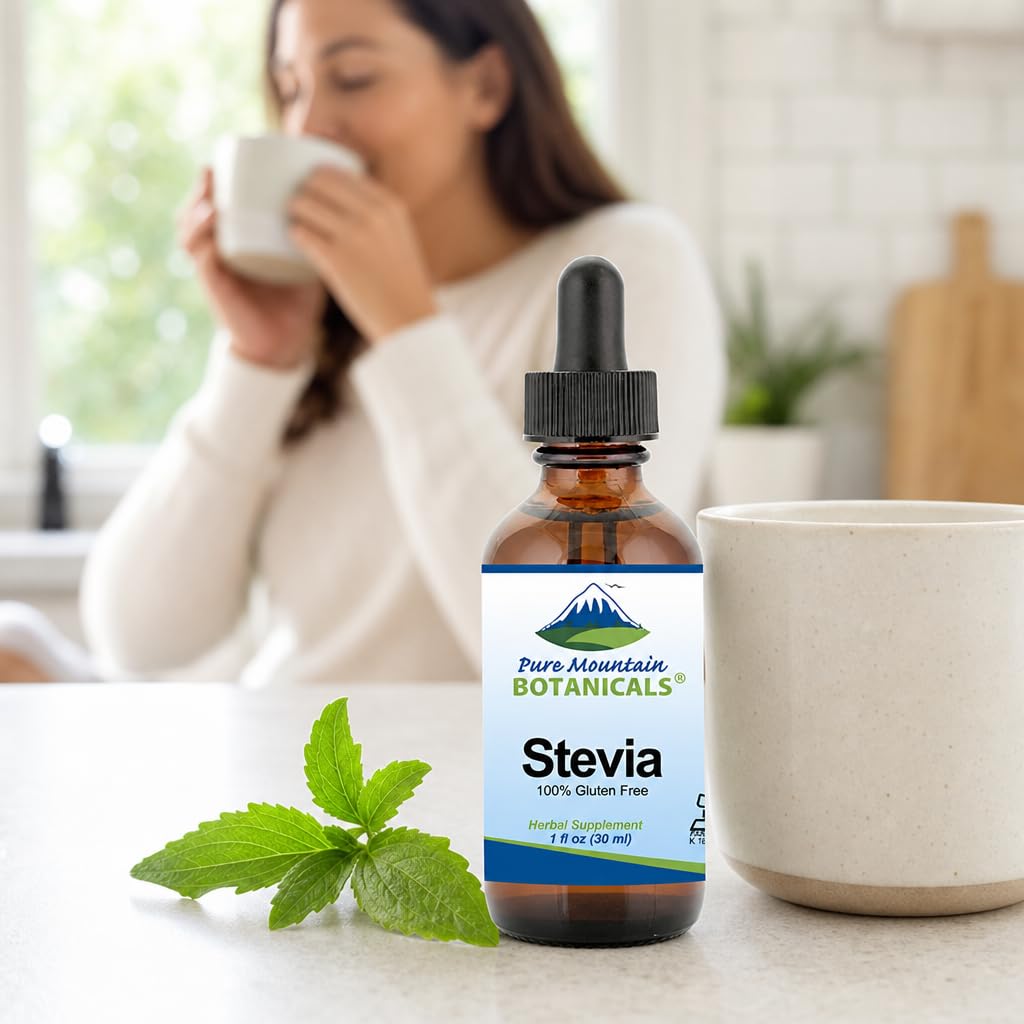 Pure Mountain Botanicals Liquid Stevia Drops