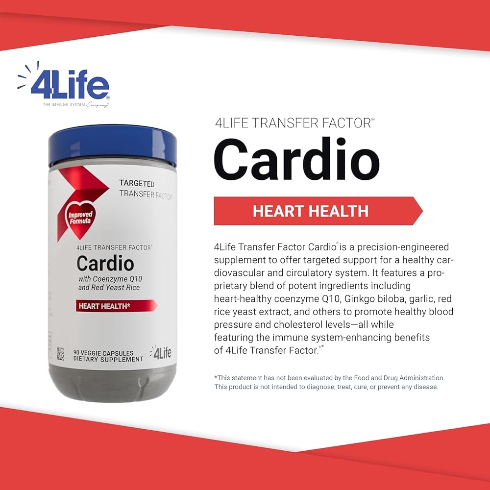 4Life Transfer Factor Cardio Heart & Cholesterol Coenzyme Q10 - image 3