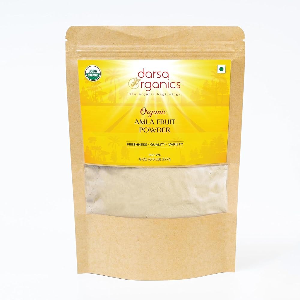 Darsa Organics Dara Organics Amla Powder and Amla Cut & Sifted Parent
