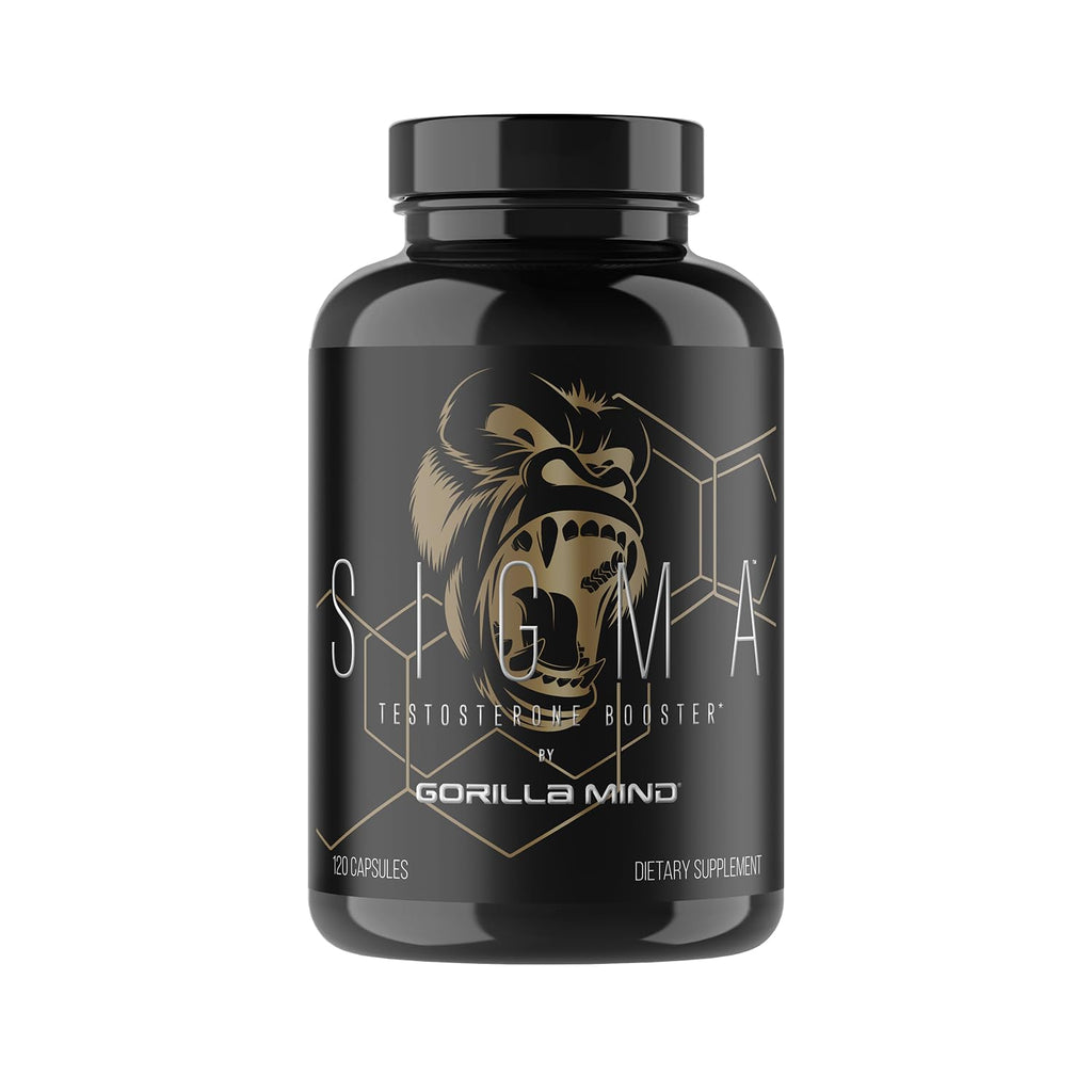 Gorilla Mind Sigma Testosterone Booster - 120 Capsules