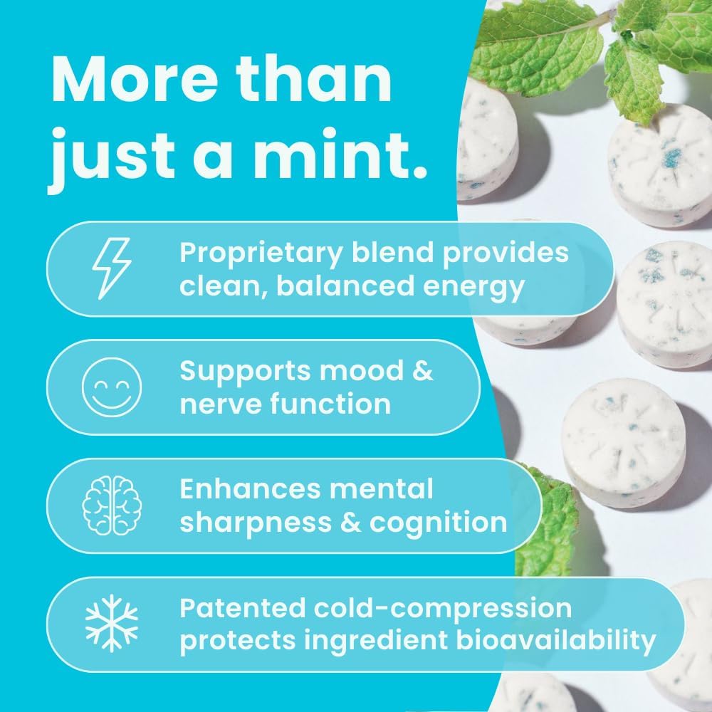 NeuroGum Energy Caffeine Mints with L-theanine - 180 Count - image 3