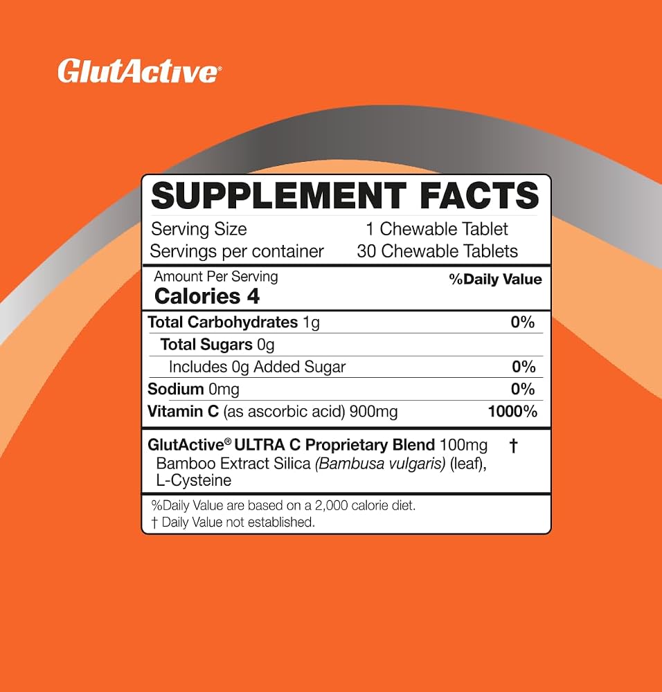 GlutActive Ultra Vitamin C 1,000mg