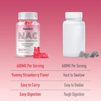 duwhot NAC Gummies 600mg
