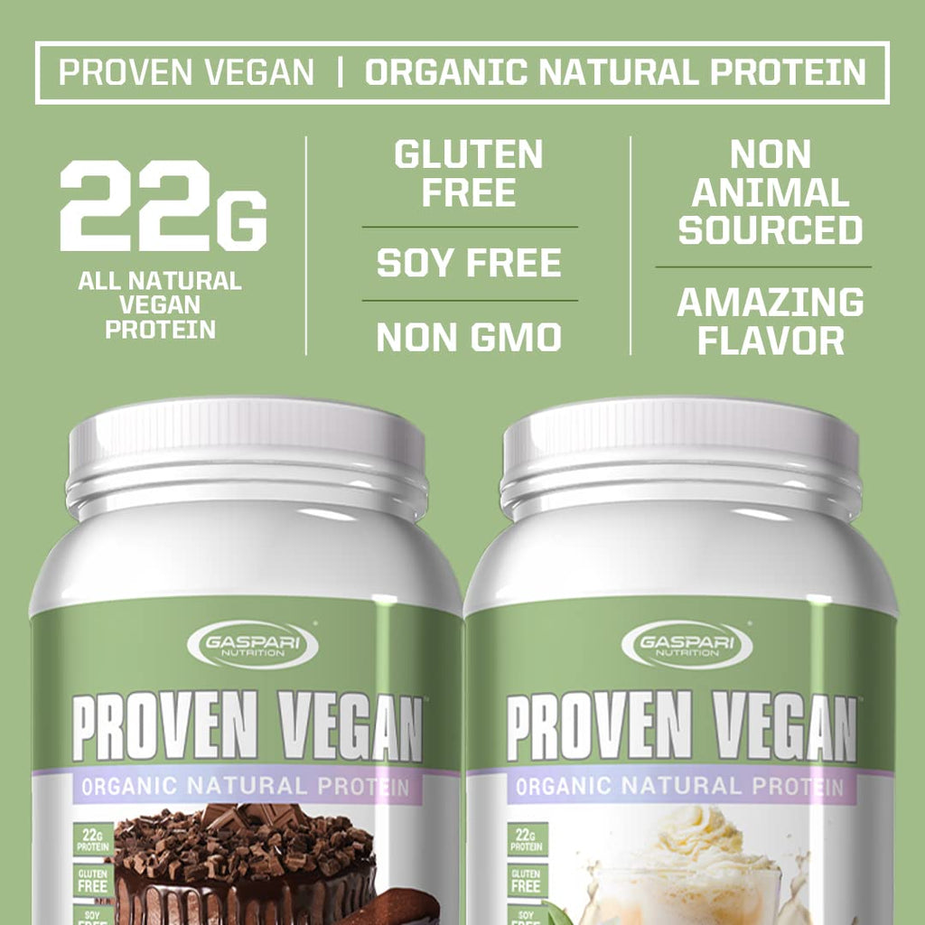 Gaspari Nutrition Proven Vegan Protein Powder - 2 lbs - image 4