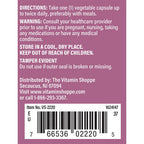 The Vitamin Shoppe Pomegranate Extract 250mg Antioxidant - image 3