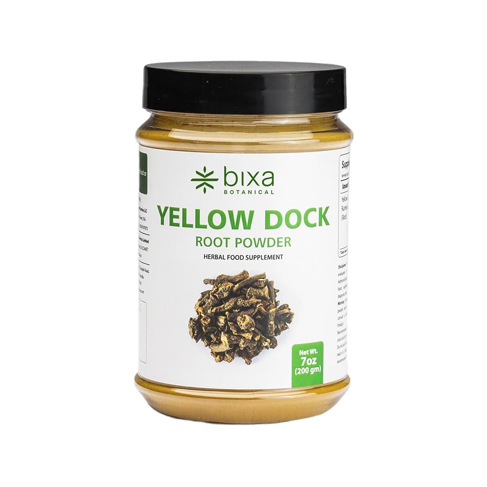 bixa BOTANICAL Yellow Dock Root Powder - 200g