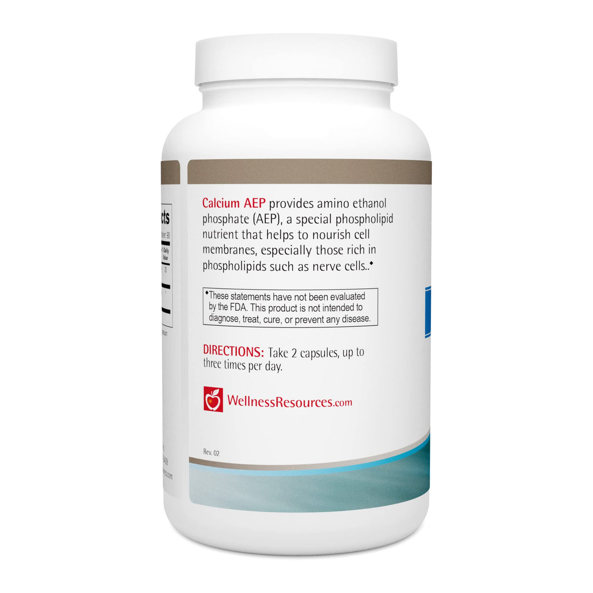 Wellness Resources Calcium AEP Nerve Support - 180 Capsules - image 3