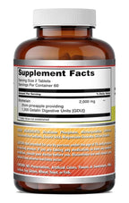 Amazing Formulas Bromelain 2000 Mg per Serving