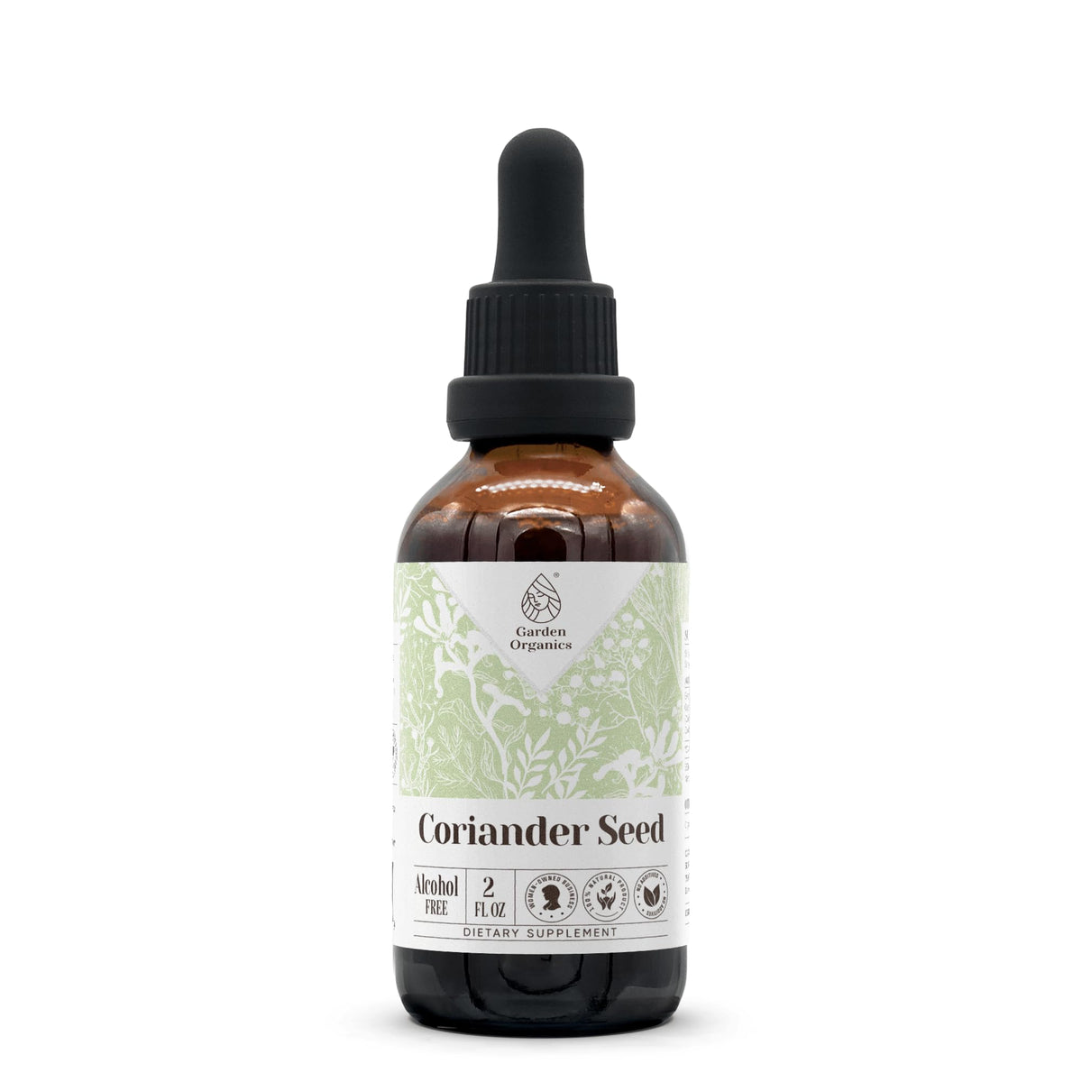 Garden Organics Coriander Seed Alcohol-Free Natural Tincture Extract