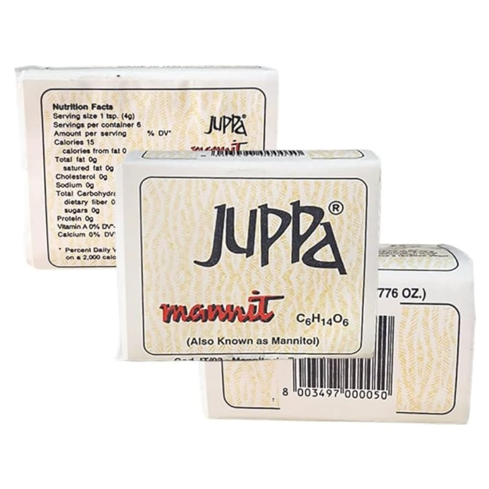 Juppa Mannite Bars Made in Italy - 40 Count