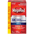 MegaRed Advanced Omega-3 Fish Oil 800mg - 160 Softgels