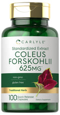 Carlyle Coleus Forskohlii Standardized Extract - 100 Capsules
