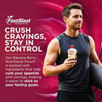 FastBlast Smoothie Pouches Banana Berry-Intermittent Fasting Drink