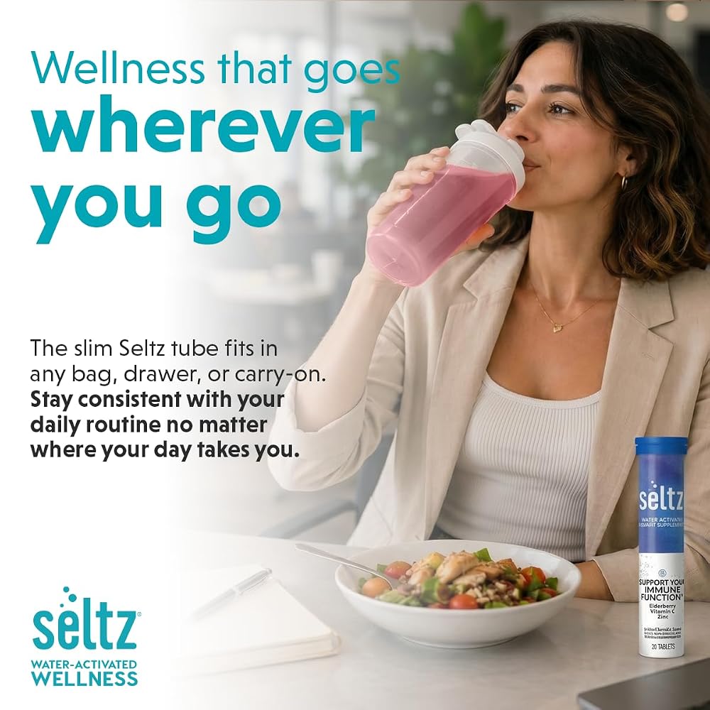 Seltz® Water-Activated Vitamins - Support Your Immune Function