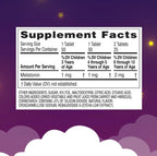 Zarbee's Kids 1mg Melatonin Gummy Sleep Supplement - 50 Gummies - image 7
