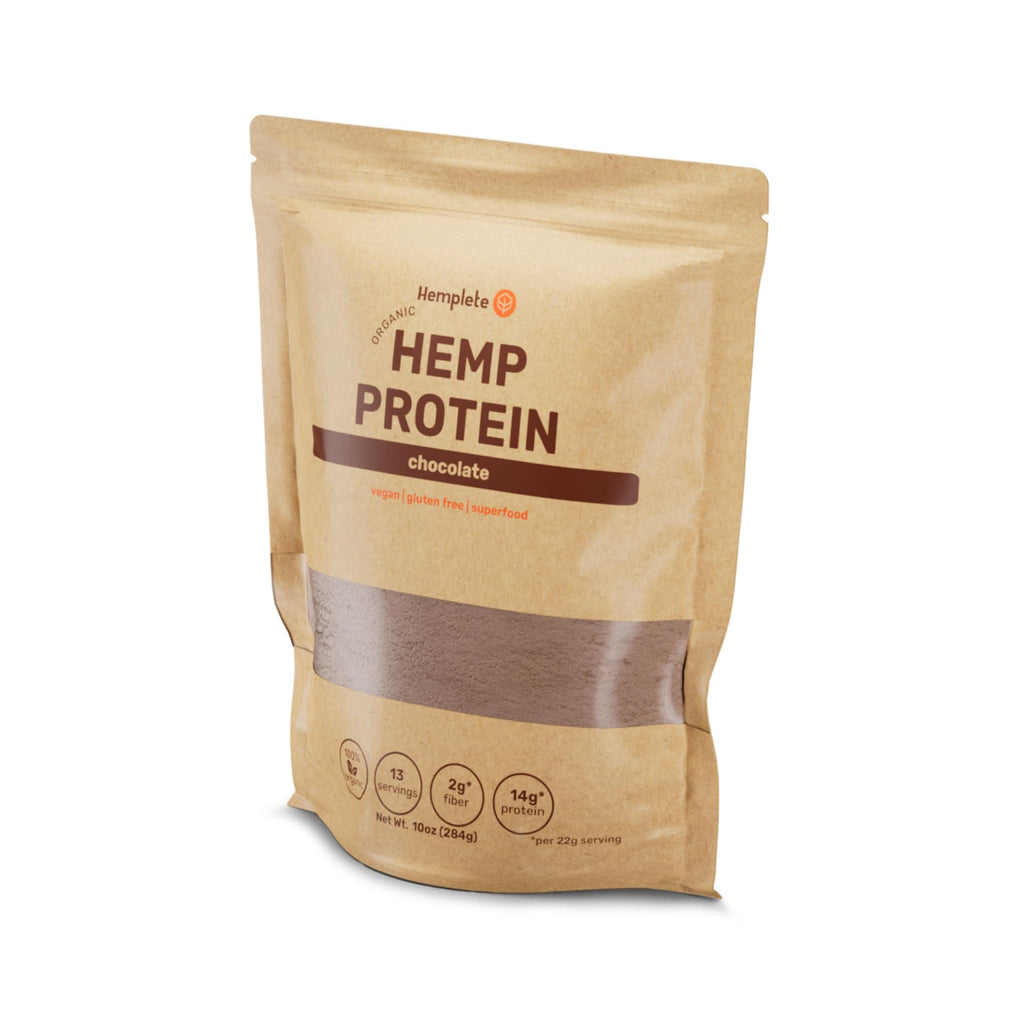 hemplete Hemp Vegan Protein Powder Chocolate - 10 Ounces - image 7