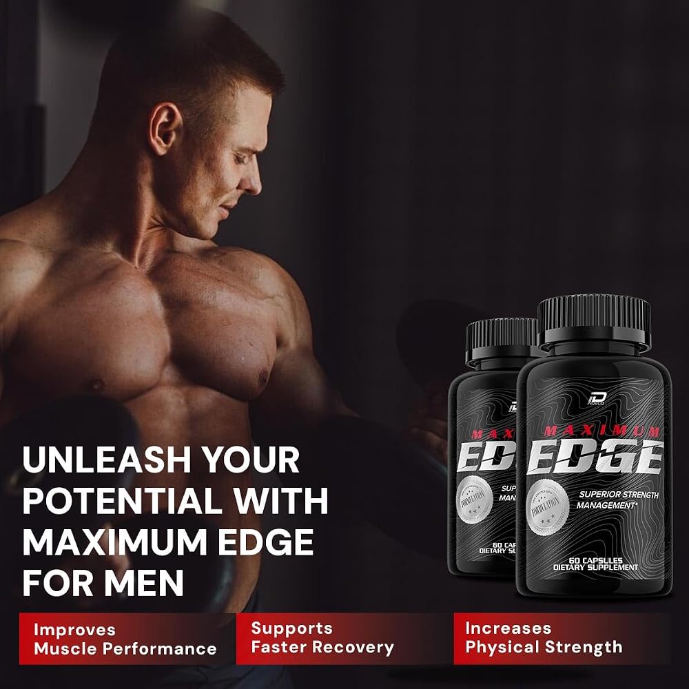 Indelo Maximum Edge for Men Vitamin Complex - 120 Capsules - image 3