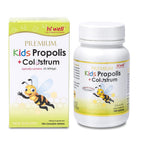 Hi Well Premium Kids Propolis + Colostrum Chewable Tablets - 180 Count