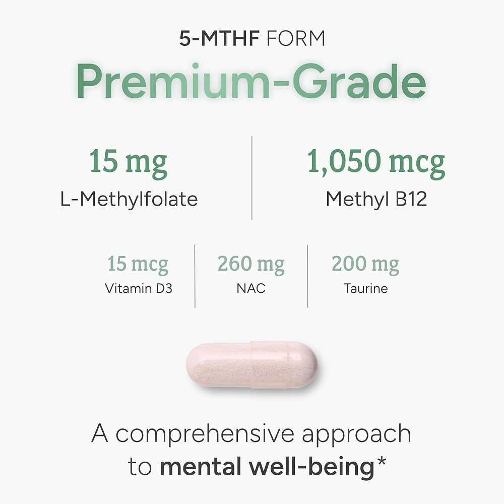 Natural Approach L-Methylfolate 15mg