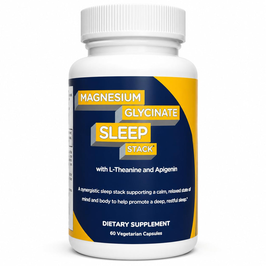 Shining Solace Magnesium Glycinate Sleep Stack - 60 Capsules