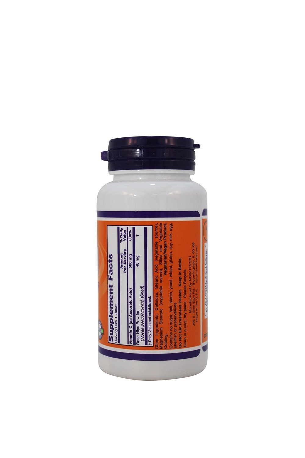 NOW Foods Vitamin C-500 Antioxidant Support - 100 Tablets - image 3
