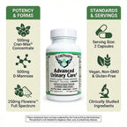 AlchePharma Advanced Urinary Care - 120 Vegetarian Capsules - image 3