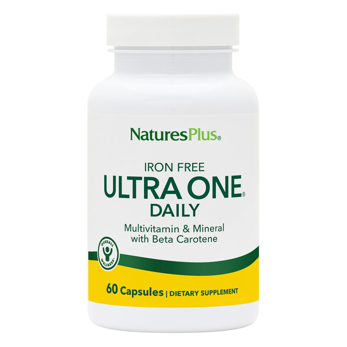 NaturesPlus Ultra One Iron Free - High Potency Once Daily