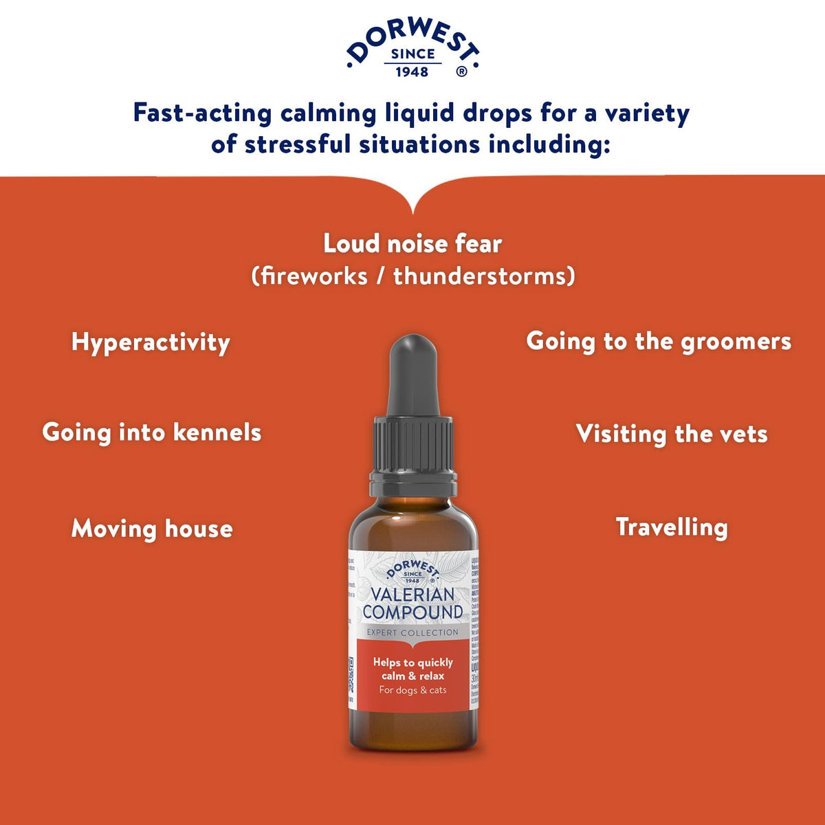 Dorwest Herbs Organic Valerian Compound for Dogs and Cats - 30 ml - image 5
