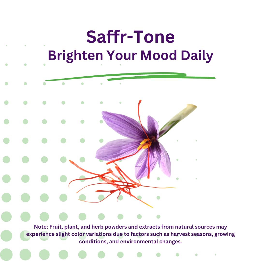 Paradise Herbs Saffr-Tone Saffron Extract - 60 Vegetarian Capsules - image 3