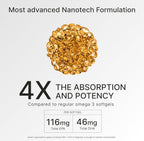 Granagard Nano Omega 3 Fish Oil Softgels - 60 Count - image 5