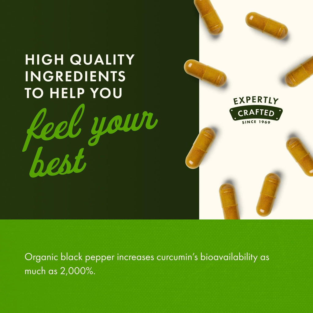 Swanson Turmeric & Black Pepper - Curcumin Supplement to Support