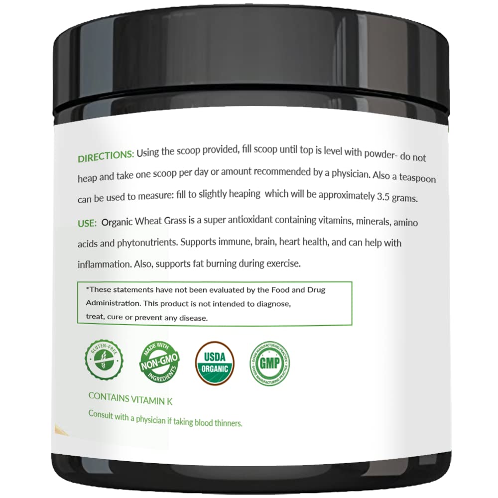 Nautical Elements Wheatgrass Powder USDA Organic - 200g - image 8