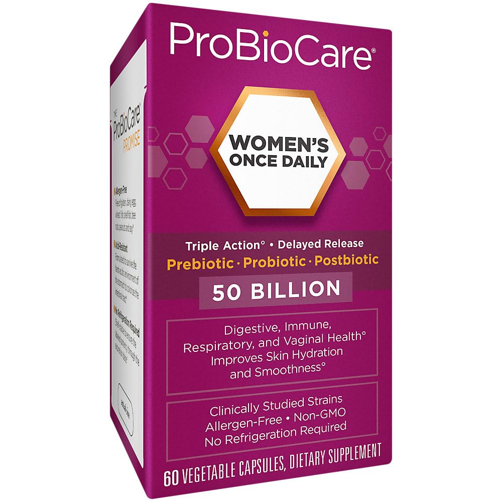 ProBioCare Women's Once Daily Probiotic 50 Billion CFU - 60 Capsules - image 6