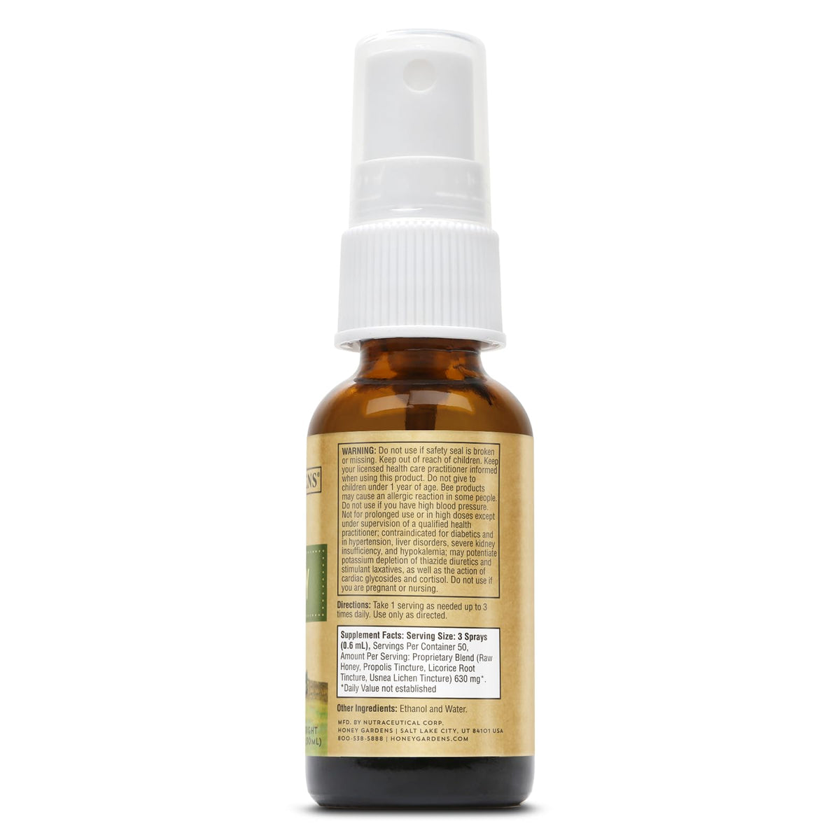 ZAND Bee Propolis Throat Spray with Raw Honey - 1 Fl. Oz. - image 3