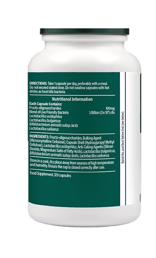 Holland and Barrett Live Friendly Bacteria with Acidophilus 3 Billion - image 2