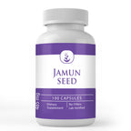PURE ORIGINAL INGREDIENTS Jamun Seed - 100 Capsules