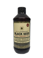 HalalEveryDay Black Seed Oil 32 oz, Cold Pressed Nigella Sativa Oil