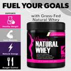 PRO NUTRITION LABS Her Natural Whey Protein Powder - 1 lb - image 6