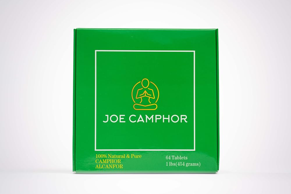 Joe Camphor 100% Natural Camphor Tablets - 64 Tablets - image 2