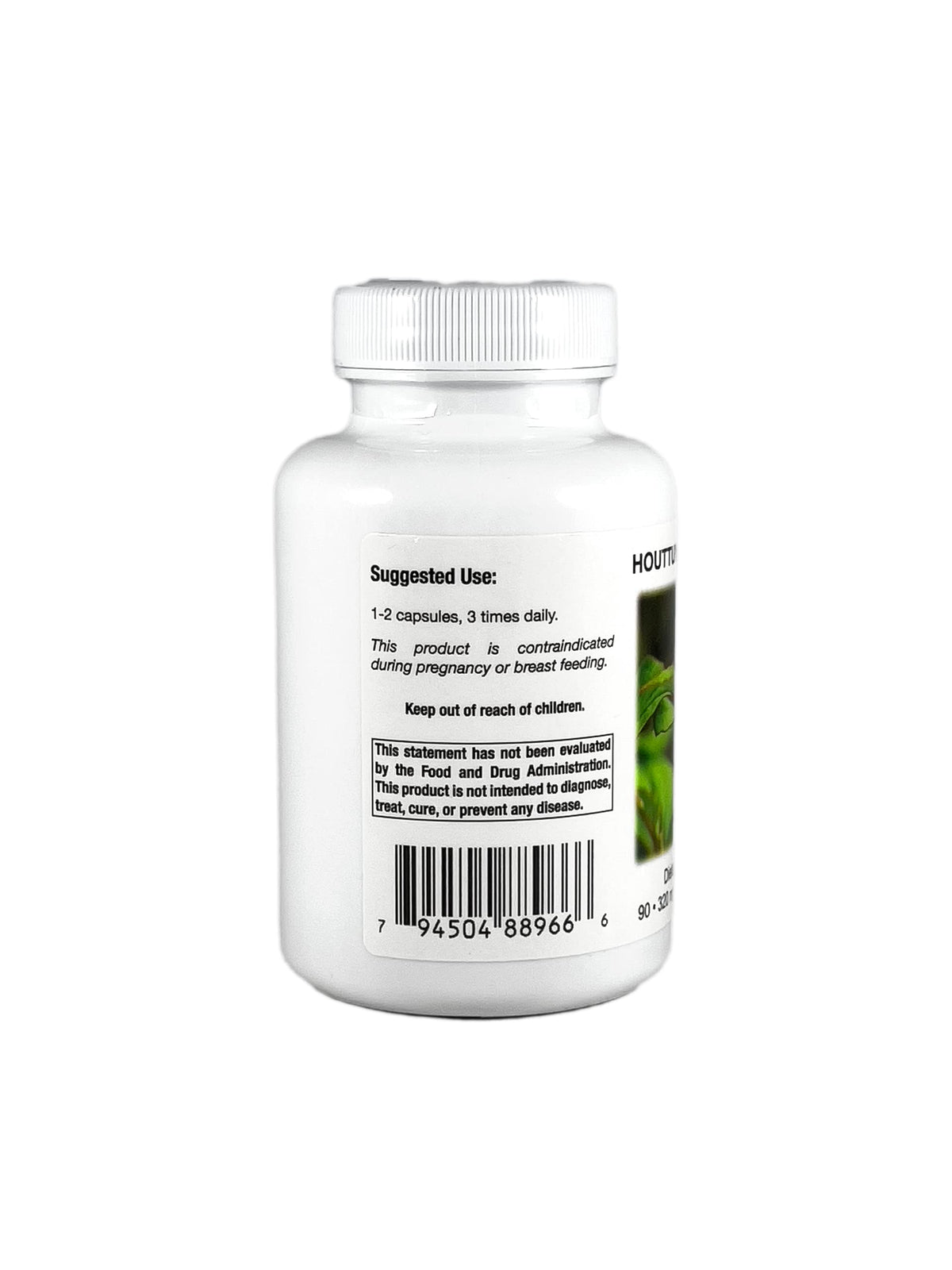 Supreme Nutrition Houttuynia Supreme Pure Herb - 90 Vegetarian Capsules - image 3