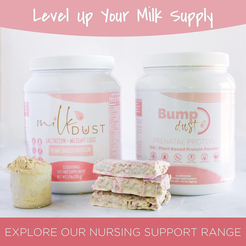 Milk Dust Lactation Protein Powder Vegan Vanilla - 23.02 oz - image 7