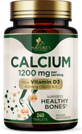 Nature's Nutrition Calcium 1200 mg with Vitamin D3 - 240 Tablets
